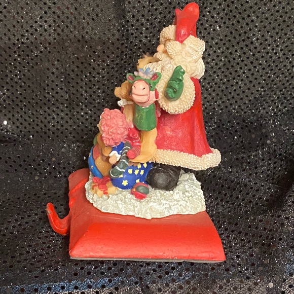 Festive Santa Stocking Holder - Picture 2 of 16